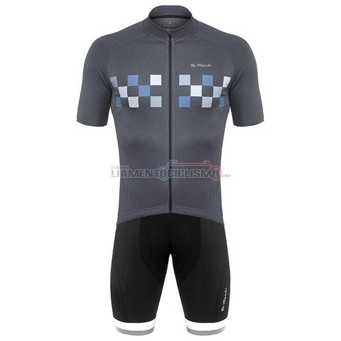 Abbigliamento Ciclismo De Marchi Manica Corta 2020 Grigio